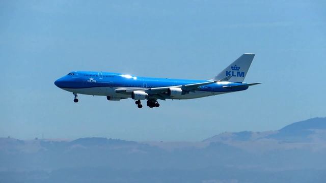 SFO: KLM 605 from Amsterdam [747-400][PH-BFN]