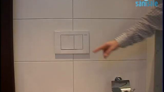 Geberit - Bolero - Bedieningsplaat