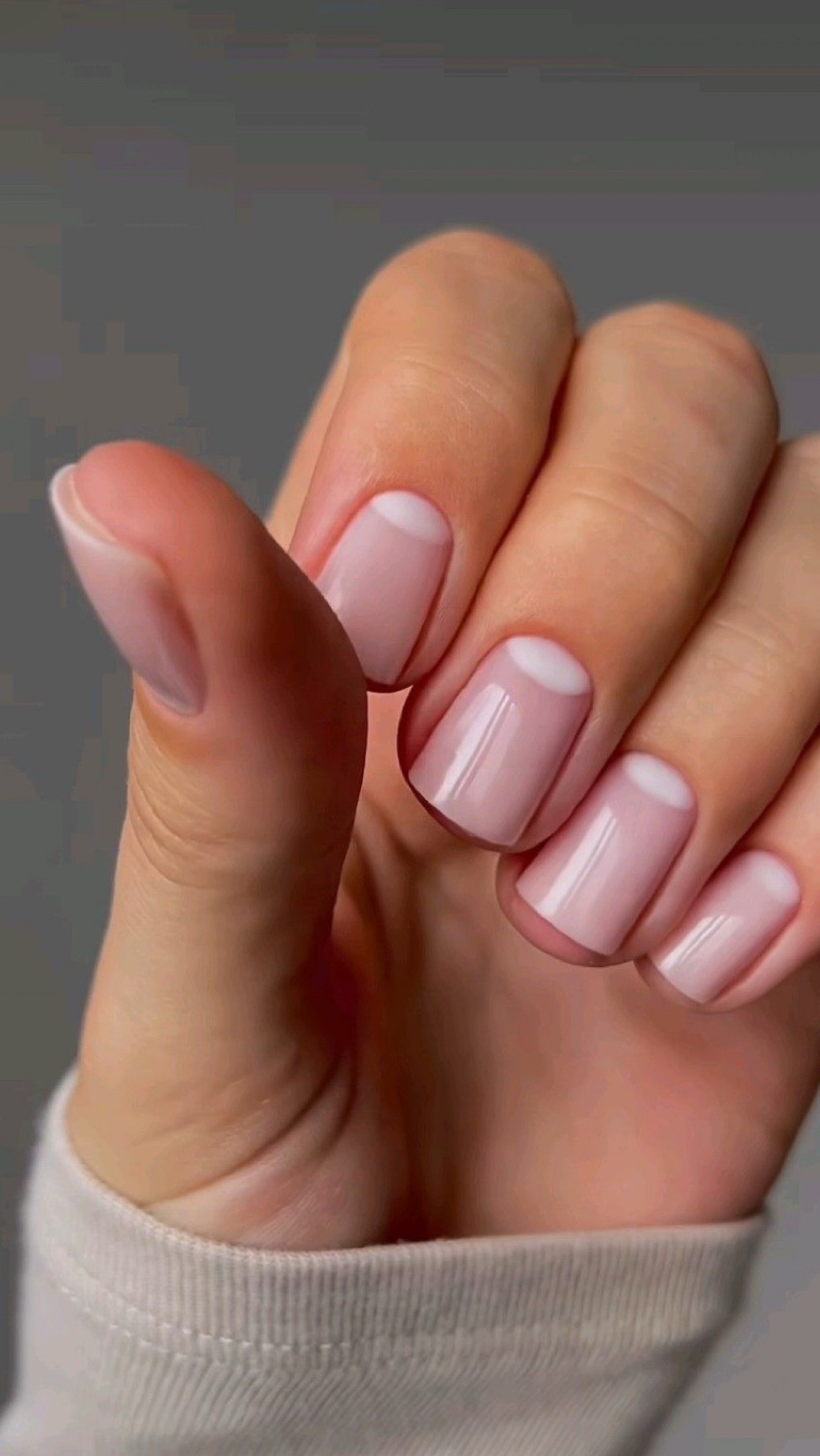 Укрепление свободного края полигелем.