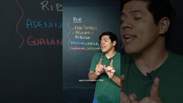 VOCÊ SABE A DIFERENÇA DE DNA E RNA?