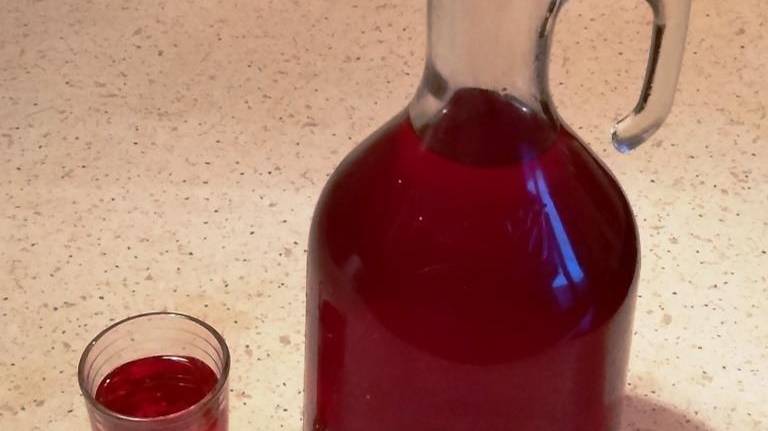 Ликер клюквенный cranberry liqueur home recipe