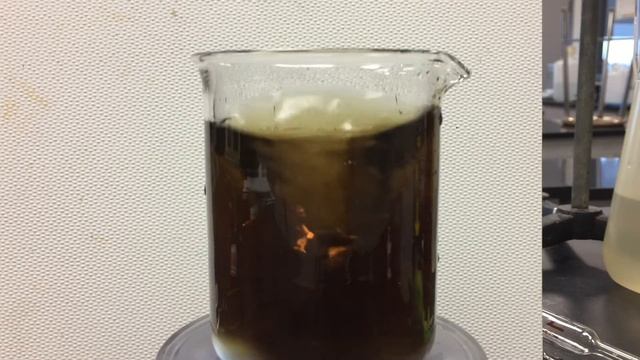 Chemical Chamelion A Color Reaction with changing Oxidation Numbers