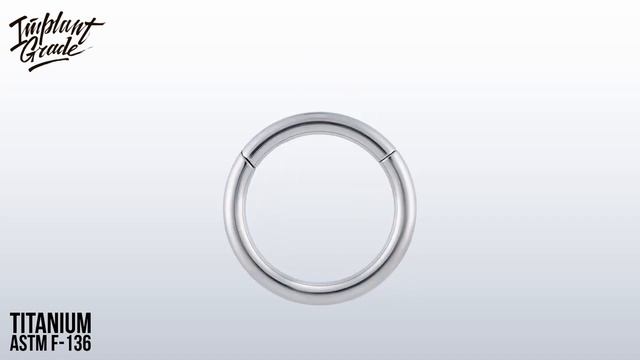 Clicker ring Implant Grade SKU 386, 003, 041, 144