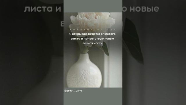 Аффирмация дня
#аффирмации #убеждения #аффирмациянакаждыйдень #аффирмациядня #благодарность