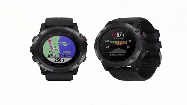 New Garmin fenix 5X Plus watch with Pulse Oximeter to measure your oxygen level at higher altitudes