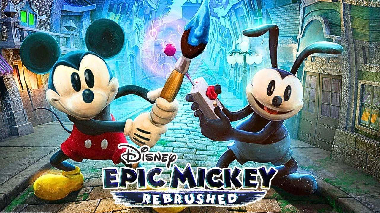 🐭Микки Маус🐭 (Disney Epic Mickey:🎨 Rebrushed 🎨) прохождение часть1