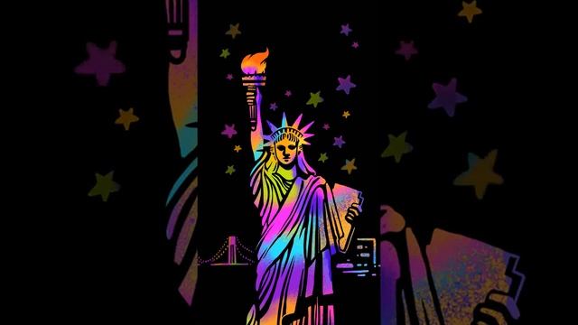 [YEAH] Neon Statue of Liberty