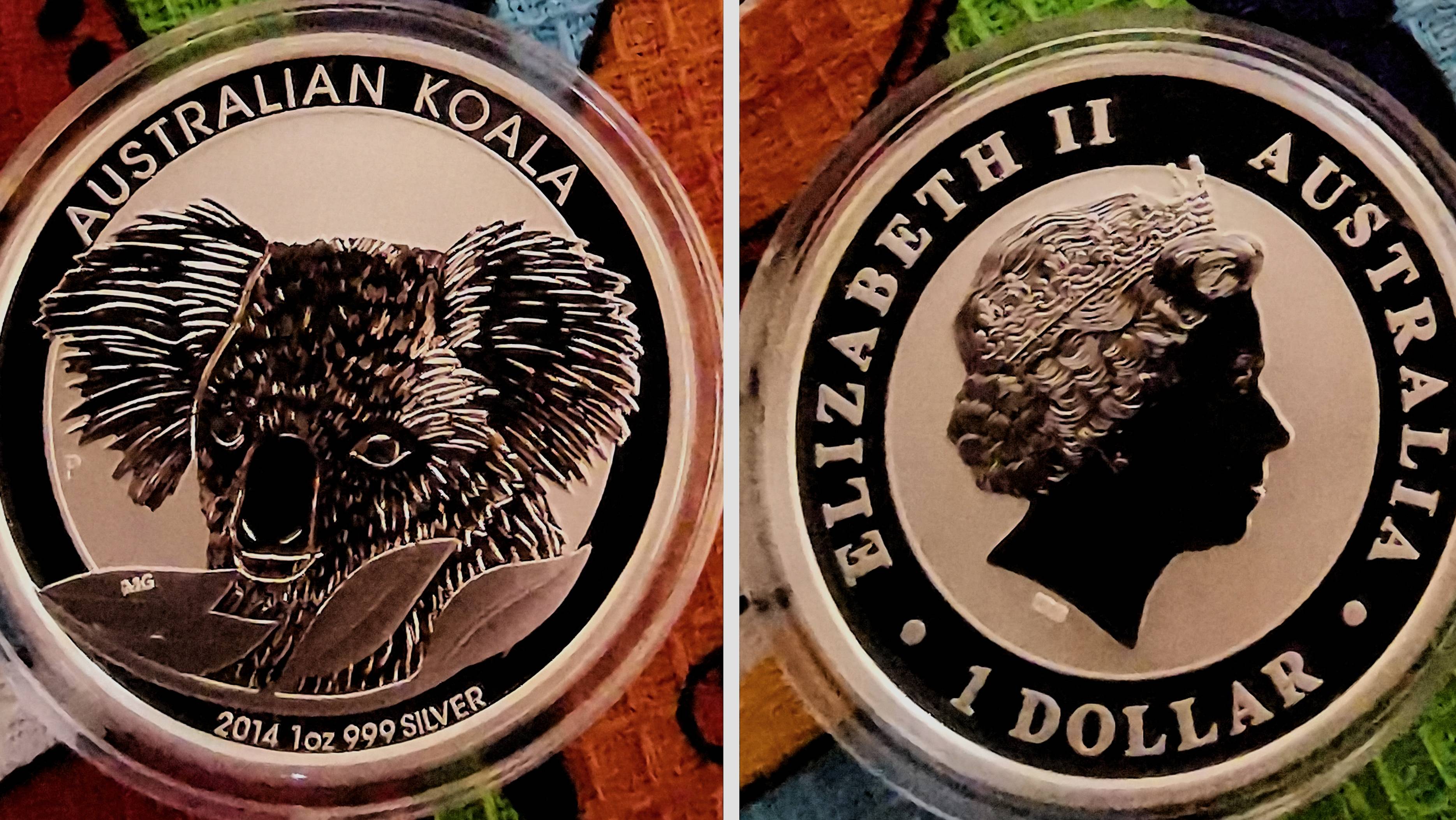 1 доллар Коала 2007 - 2020. Серебряные инвестиционные монеты Австралии.