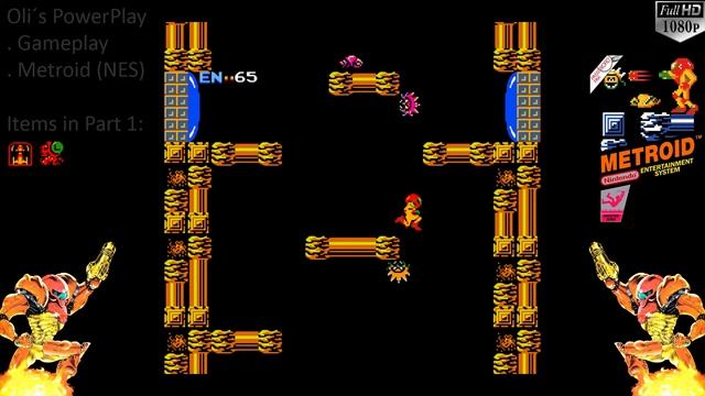 Longplay Metroid NES Gameplay Part1