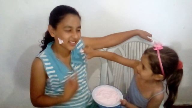 DESAFIO TORTA NA CARA (CHALLENGE PIE IN THE FACE) | BLOG DA ESTER E WIWI