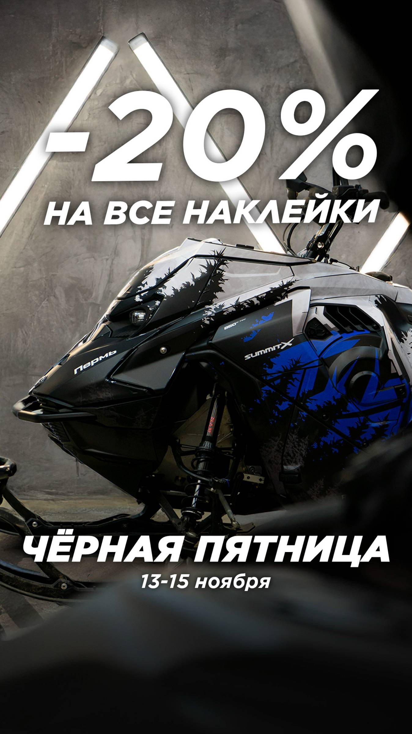 Черная пятница  Ski-Doo