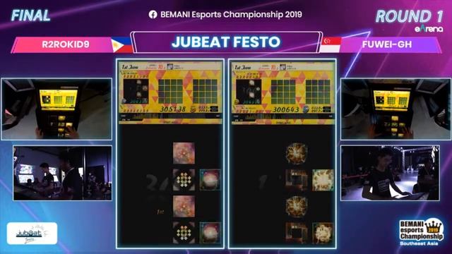 BEC 2019 - jubeat R2ROKID9 (PH) Vs FUWEI-GH (SG) (Round 1)