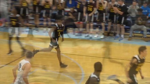 Coventry Comets at Louisville Leopards Boys Basketball Tournament Highlights 2-28-2020