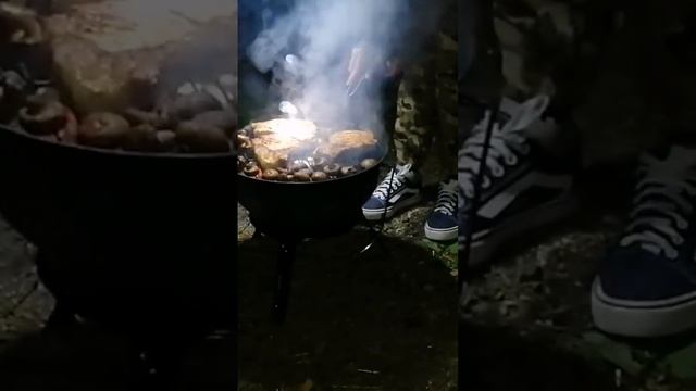 Охотники и Курцхаары,  7ые выходные подряд,  выезд на природу!