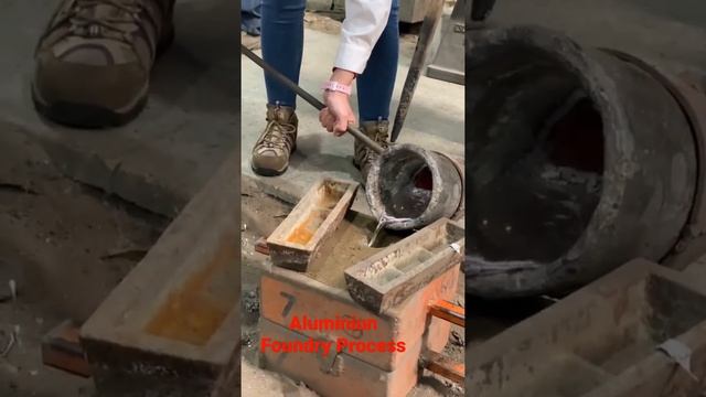 Aluminium Foundry Process.                      Video: Cristian Willy Wolf von Breitenbach.