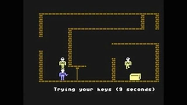 Castle Wolfenstein Commodore 64 C64 Longplay
