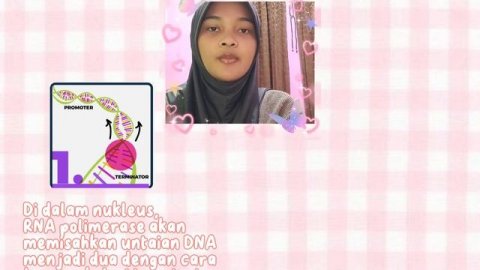 Biology Assignment | the process of protein synthesis 🌷 | by~Alnaya MF {12 MIPA 1}