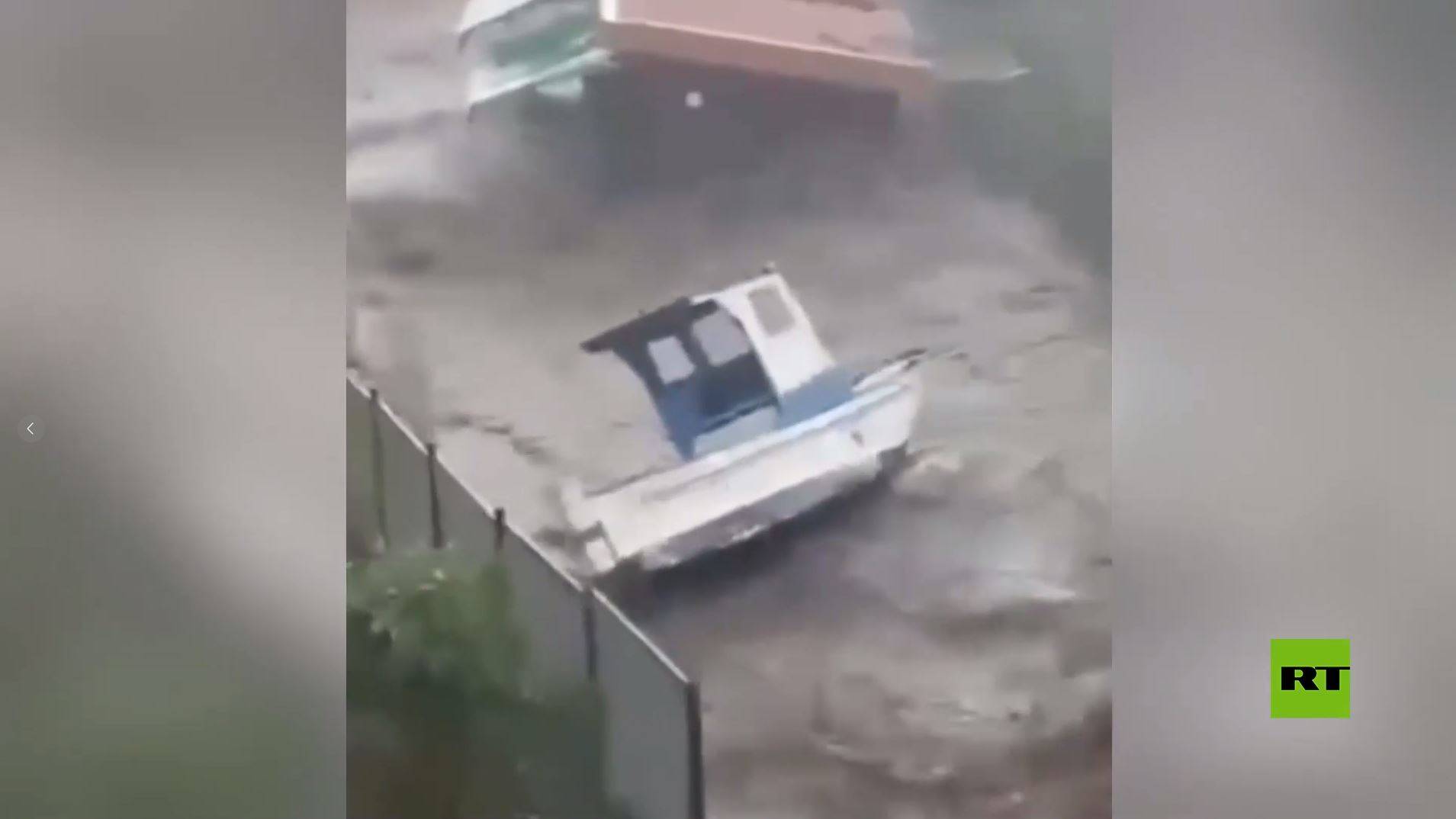 أمطار غزيرة وعواصف تضرب جزيرة صقلية الإيطالية