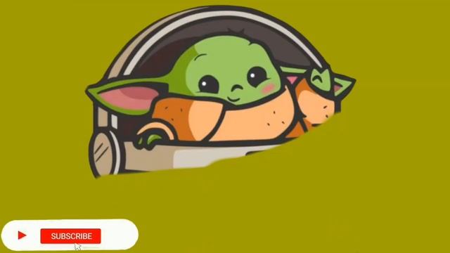 Speed art, Make Baby yoda pictures more real, ibisPaintx. #Artmega