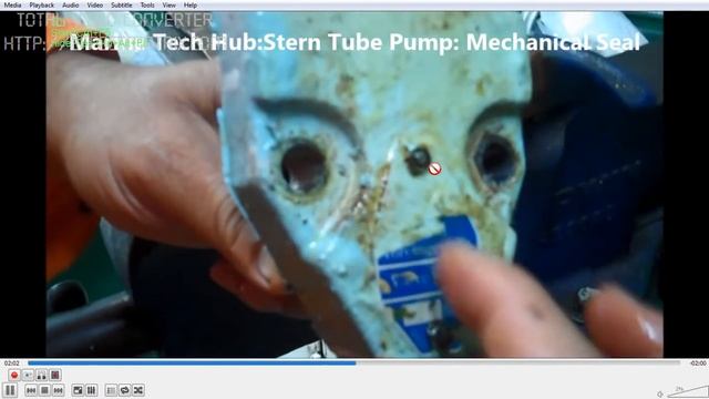 Stern Tube Gear Pump: How To Change Mechanical Seal