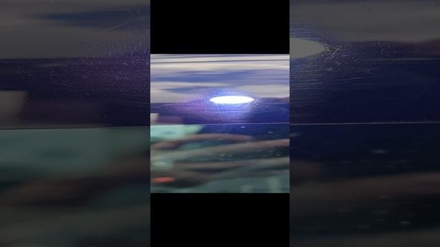 Один проход пастой OPT Hyper Polish на твердом круге на миниполировальной машинке SPTA