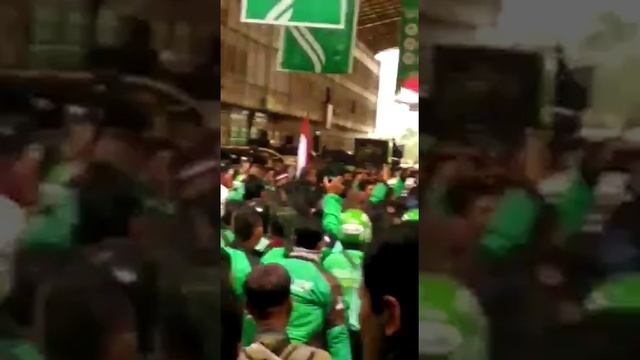 Demo gojek medan cbd polonia dan  kantor gubenur sumatera utara(18)