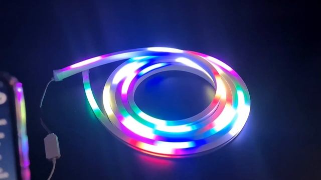 Digital Pixel RGB Neon Flex 24V 12x20mm IP67 Waterproof