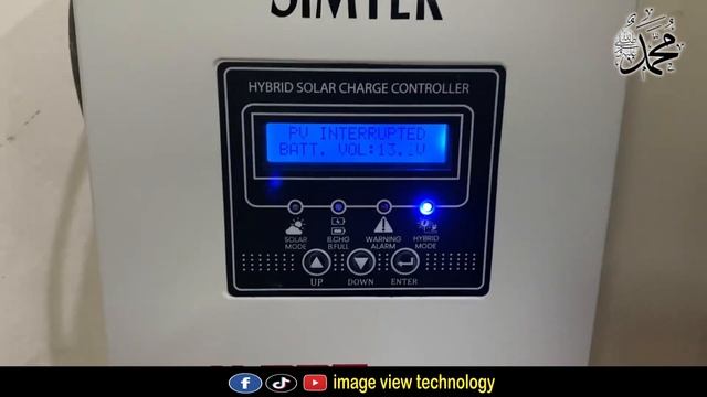 Simtek mppt solar charge controller all setting with installation || simtek mppt installation
