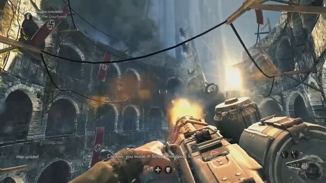 Wolfenstein: The New Order 1 Hour of Gameplay on Uber Difficulty