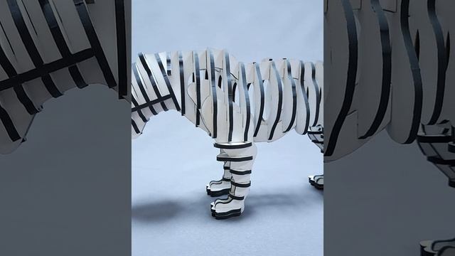 *LOGUF*  Деревянный конструктор / 3D сборная модель / Тигр Бенгальский