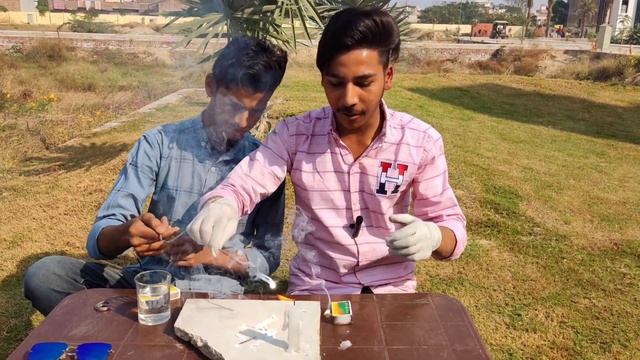Magnesium Ribbon Super White Flame Experiment 100% Real