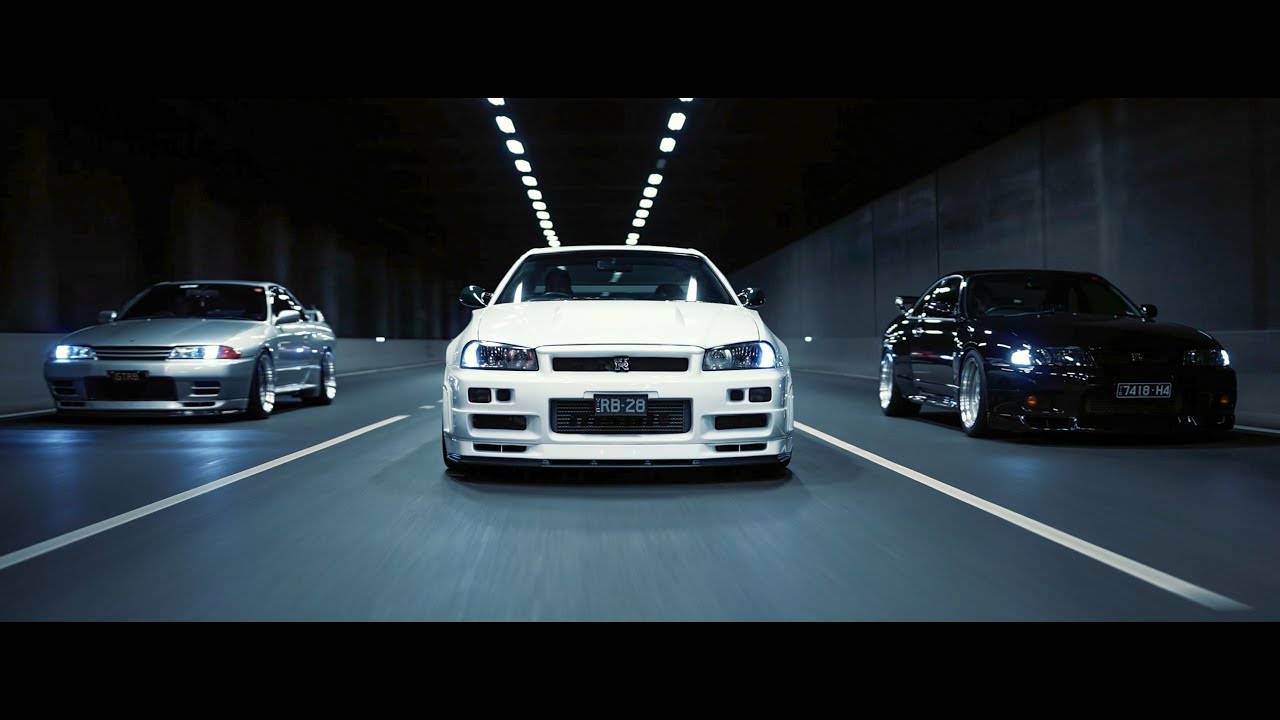 Three Icons of GT-R (R32, R33 & R34) ｜ 4K