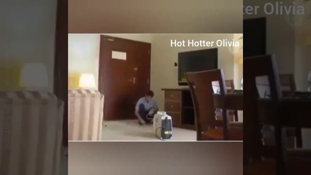 Wife flashing to service boy | Hotel | Towel drop