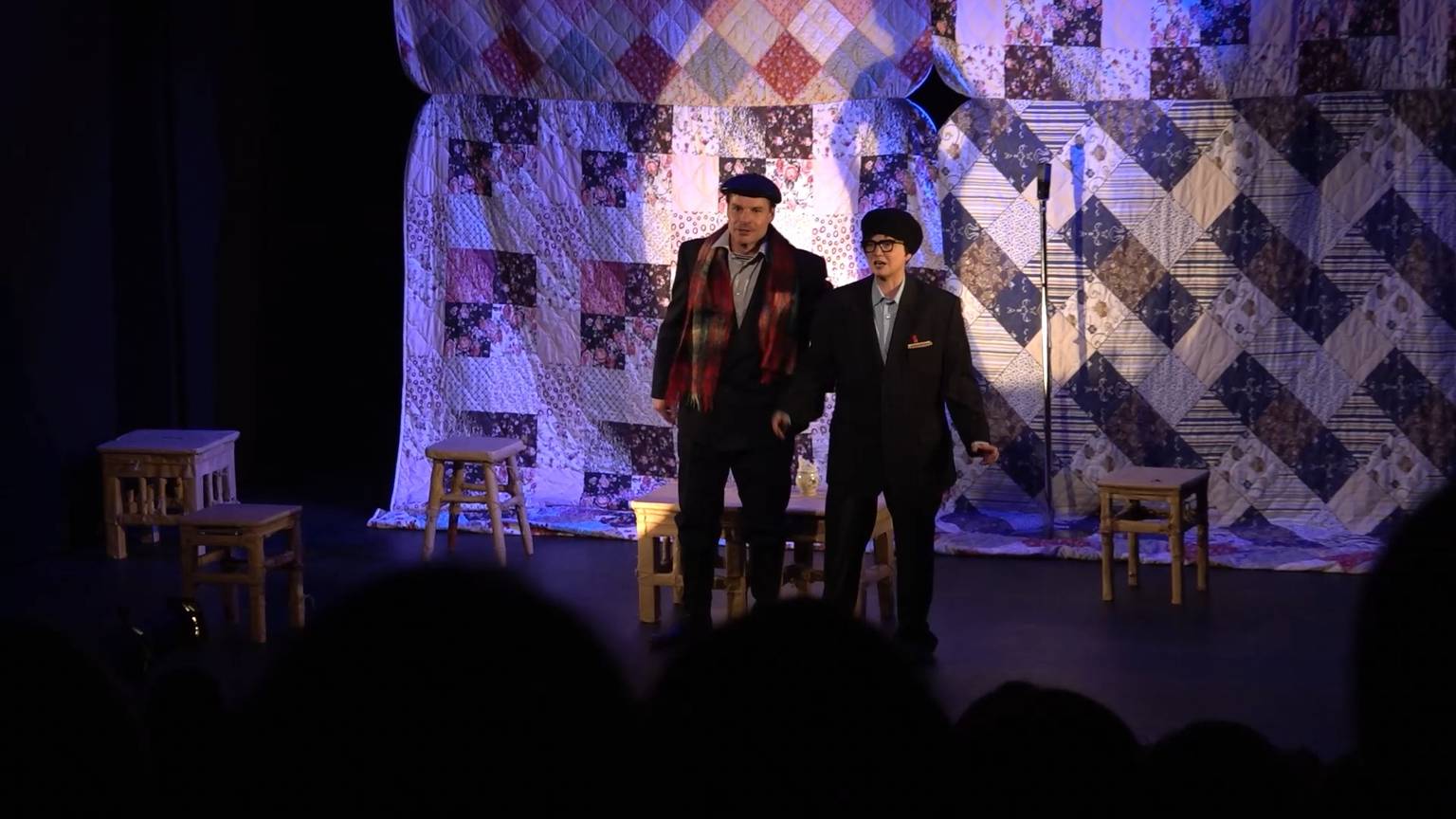 (12+) «Космос, нервная система и шмат сала»: актёры театра «ФЭСТ» в новой постановке