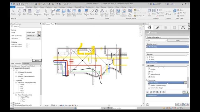 BIM workflows with liNear Solutions on Revit