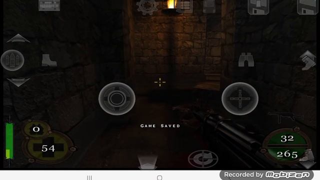return to castle wolfenstein hd remastered apk gameplay part 3( mission 2 ,part 2)