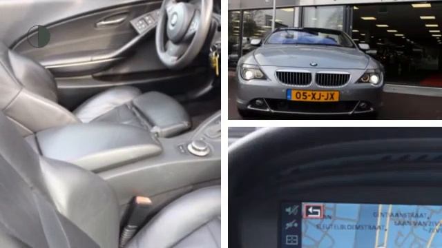 BMW 6 Serie Cabrio 650I Navigatie Leer Clima Xenon 21"LM 367Pk!