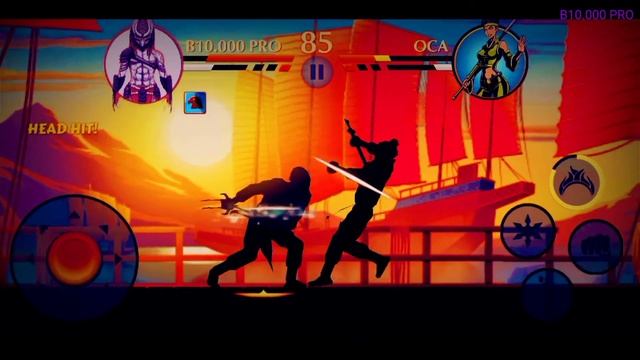 (Shadow Fight 2) Хищник Против Осы (Бой С Хищником)