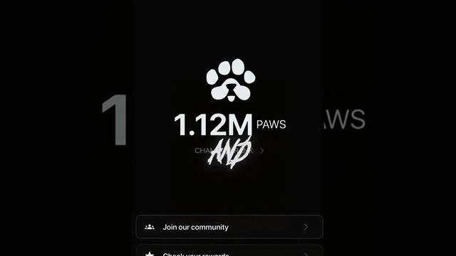 PAWS, СКОРО ДРОПЫ  #coins #paws #cripto #криптовалюта #pawsome #coin #лапки #лапки