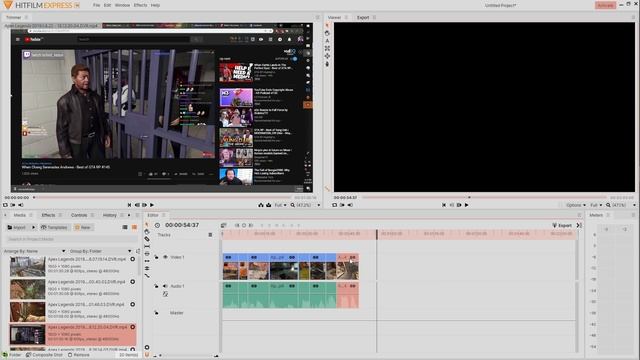 The Basics of Video Editing (FREE Software) Hitfilm Express