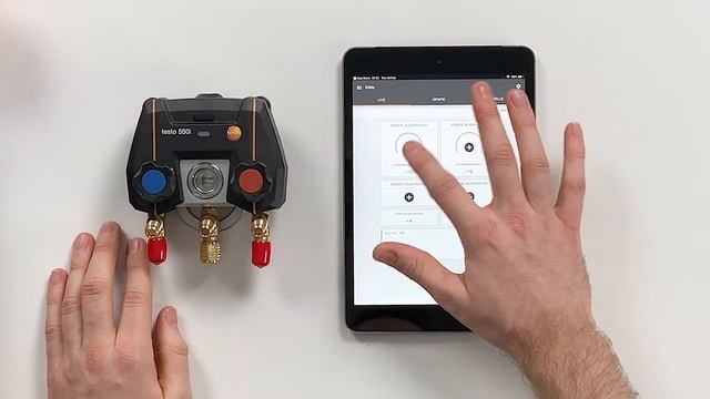 Vorstellung der App-gesteuerten digitalen Monteurhilfe testo 550i: Produktvideo