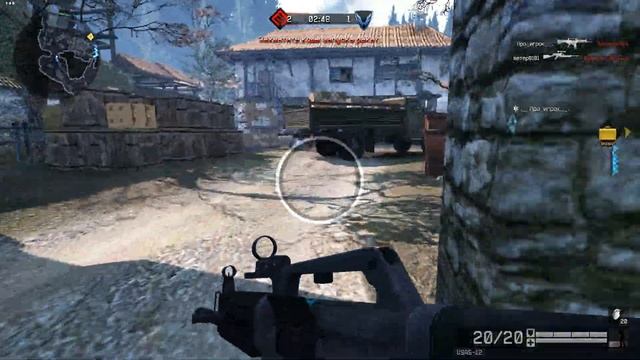 Warface кв .Белая.Гвардия. vs ---РУССКИЕ--- захват,крепость