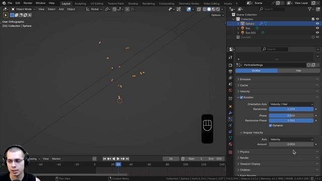 Animated Confetti 🎊 🎉 (Blender Tutorial)