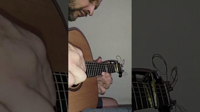 Фрагмент пьесы для гитары - Guitar piece fragment