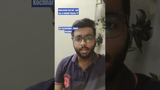 Depression के लक्षण। By Psychologist - Aman Kochhar #depression #anxiety #psychology