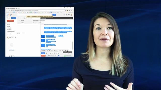 Strip Formatting from Text with Gmail and Plain Text Paste