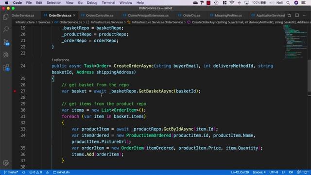 217 Debugging the order method