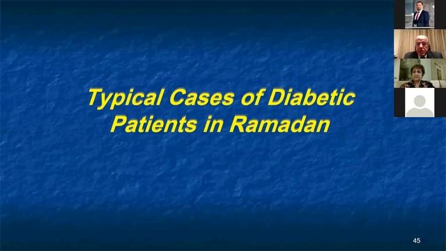How to deal with Diabetes in Ramadan DAD webinar