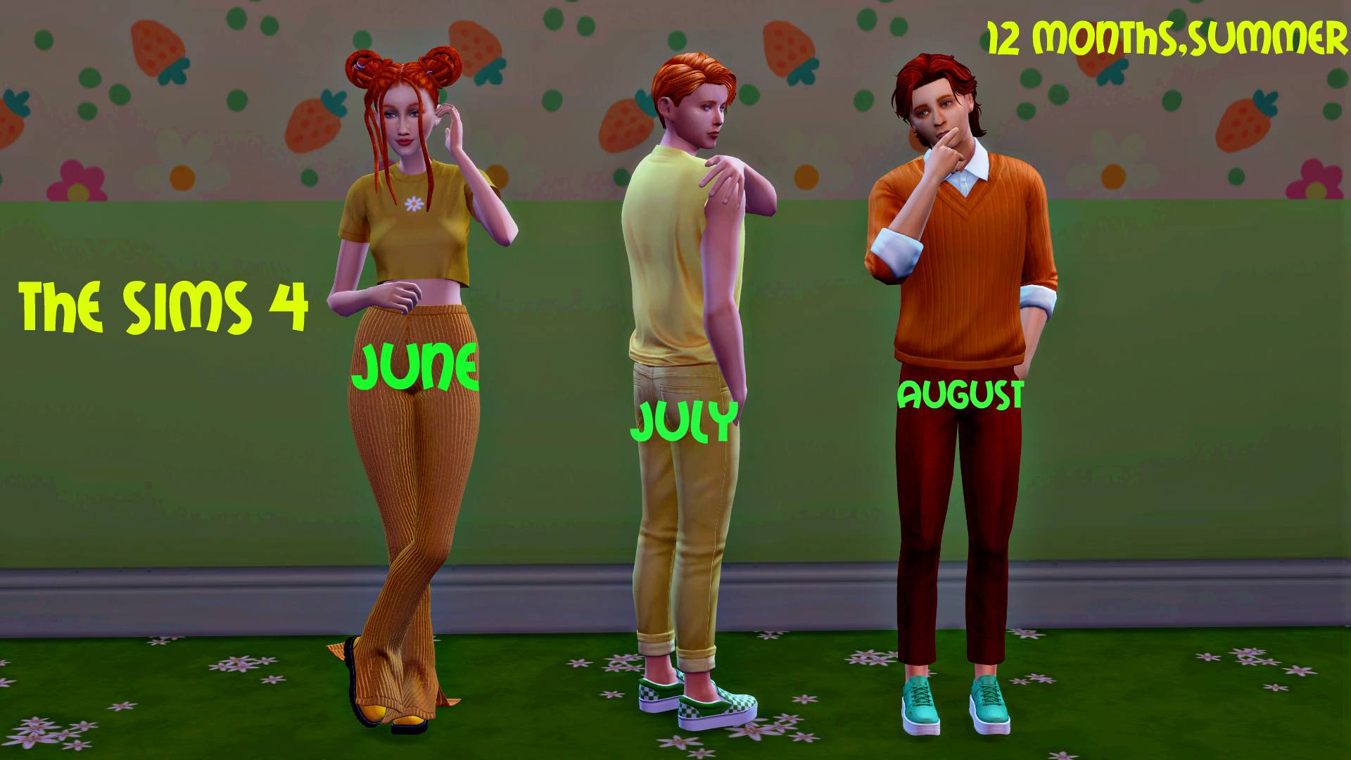 THE SIMS 4|12 MONTHS|SUMMER