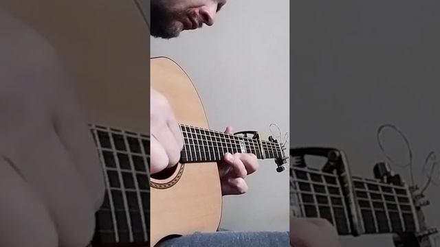 Фрагмент пьесы для гитары - Guitar piece fragment